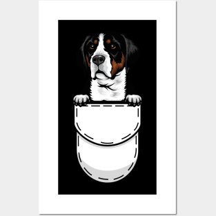 Funny Great Swiss Mountain Pocket Dog Posters and Art